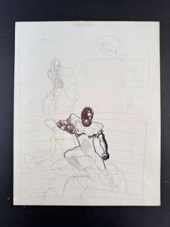 Pazienza, Andrea - 1 Original drawing - Capacchione Restaurant - Viaggio in America - 1981 | Catawiki