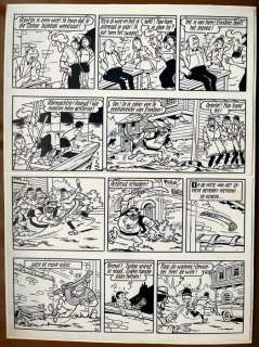 Vandersteen, Willy - 1 Original page - Suske en Wiske 53 - Jeromba de Griek - 1965 | Catawiki