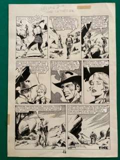 Repetto, Miguel Angel - 1 Tableau d’origine - Lancio Story - Selvaggia come la tua terra - 1975 | Catawiki