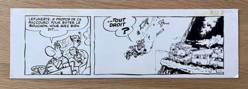 Greg - 1 Original strip - Achille Talon - 1980 | Catawiki