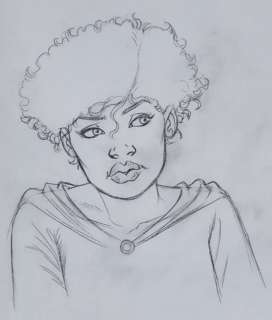 Henriet, Alain - 1 Original preliminary drawing - Black Squaw | Catawiki