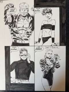 John Byrne - 1 Original page - John Byrne’s Next Men - #7 - 1992 | Catawiki