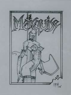 Caza | Original cover art (partial)  - (2005) | Catawiki