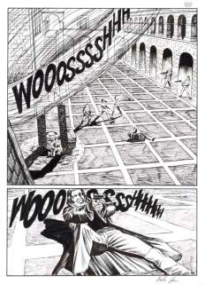 Russo, Fabrizio - 5 Original page - Dampyr Speciale #13 - "La terra delle aquile" - 2017 | Catawiki