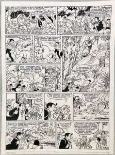 Ache, Jean - Original page - Pat’Apouf détective - 1980