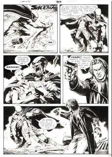 Dotti, Maurizio - 4 Original page - Dampyr #137 - "Gli implacabili" - 2011 | Catawiki