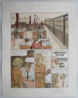 Renaud - 1 Original colour page - D’Encre et de sang - 2014 | Catawiki