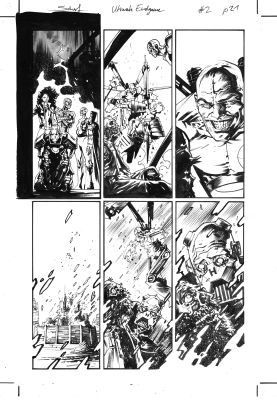 Jonas Scharf | Ultimate Endgame #2 Page 21 | Geoff M Art Sales
