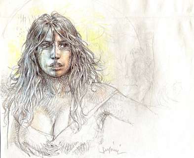 Serpieri, Paolo Eleuteri - 1 Original colour drawing - Druuna | Catawiki