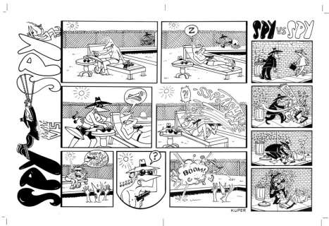 Peter Kuper | Spy vs Spy Final: "Bomb Sunglasses" | Peter Kuper