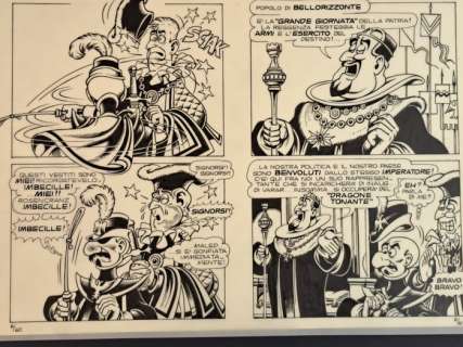 Magnus & Romanini - 1 Original page - La Compagnia della Forca n. 6 - Il Ritorno di Gerardo | Catawiki