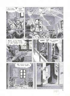 Sébastien Goethals - Planche originale n°124 - Le Voyage de Marcel Grob