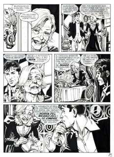 Bigliardo, Daniele - 1 Original page - Dylan Dog #216 - "Il grimorio maledetto" - 2004 | Catawiki