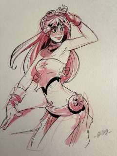 Barbucci, Alessandro - 1 Original colour drawing - Ekhö monde miroir - 2023 | Catawiki