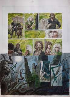 Zuccheri, Laura - 1 Original colour page - Thellus Tome 2 - 2024 | Catawiki