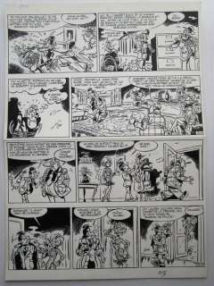 Berck - 1 Original page - Sammy - Gorilles à Hollywood / Lijfwachten in Hollywood - 1982 | Catawiki