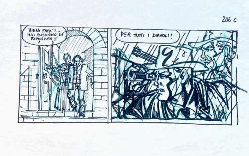 Magnus - 1 Original preliminary drawing - Tex | Catawiki