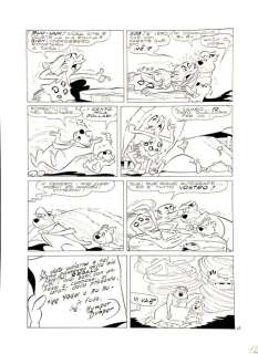 Scarpa, Romano - 1 Original page - Yoghi e Bu Bu | Catawiki