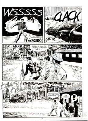 Diso, Roberto - 3 Original page - Mister No #41 - "il mistero di Selva Preta" - 1978 | Catawiki