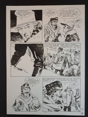 Milazzo, Ivo - 1 Original page - Ken Parker - Il Sentiero dei Giganti | Catawiki
