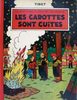Tibet. | Â« Les Carottes sont cuites Â». . Ed. du Lombard 1954. Album&hell | Tessier Sarrou