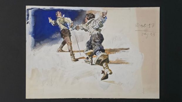 Di Gennaro, Aldo - 1 Original colour drawing - Corriere dei piccoli n. 17 | Catawiki