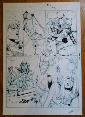 Gambedotti, Atilio - 1 Original page - Susie vol 2 - "L´ Agence" - 2010 | Catawiki