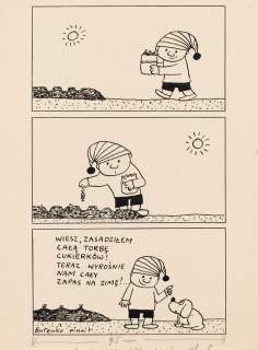 Bohdan Butenko (1931 - 2019) | Bohdan Butenko | "Wiesz, zasadziłem całą torbę cukierków!" | Desa Unicum