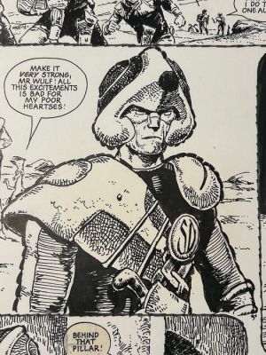 Ezquerra, Carlos - 1 Original page - Strontium Dog - Portrait of a Mutant : ’I Do this one alone’ - 1981 | Catawiki
