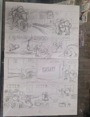Colman, Stephane - 1 Original preliminary page - Billy el Gato