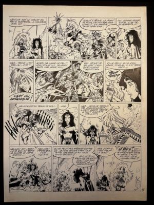 Crisse, Didier - Original page - L’Epée de crystal - T2 p. 42 | Catawiki