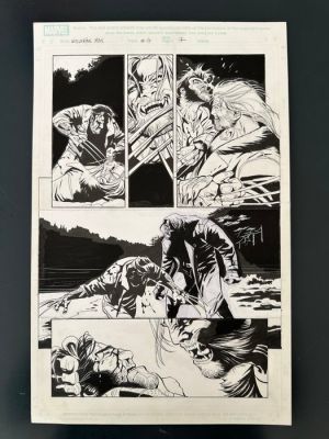 Roland Boschi - 1 Original page - Wolverine Max - Vol.1 #4 page 7 - 2013