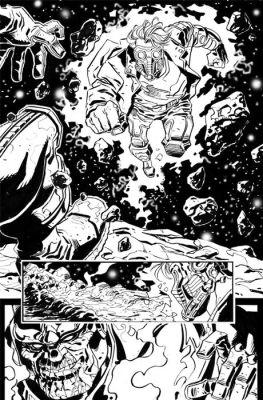 Caracuzzo, Giancarlo - 1 Original page - Thanos - 2015 | Catawiki