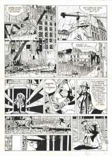 Dodier. Planche originale Jérome Bloche | BDEnchères