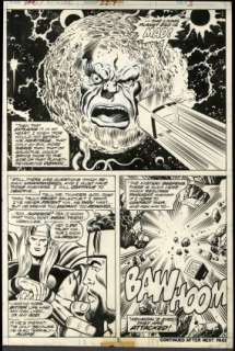 Buckler, Rich - THOR (1966-96; 2009-11) #227 Half Splash | ComicConnect