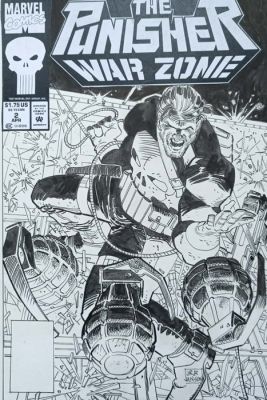 Angel Gabriele - 1 Original drawing - The Punisher - The Punisher war zone #2 - 2012