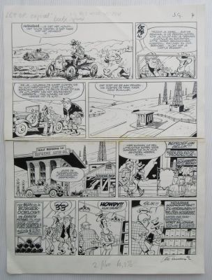 Attanasio, Dino - 1 Original page - Johnny Goodbye - in het wilde westen - pg.7 | Catawiki