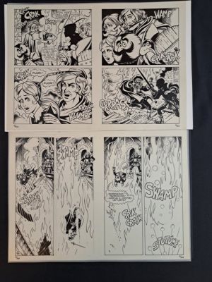 Magnus & Romanini - 2 Original page - La Compagnia della Forca n. 6 - Il Ritorno di Gerardo | Catawiki