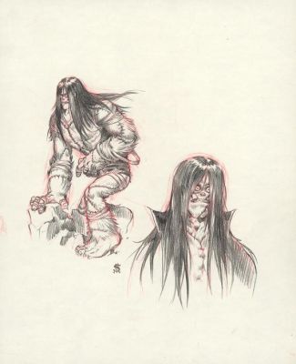 Stan Manoukian | Illustration originale, étude de personnages - Frankenstein | Daniel Maghen