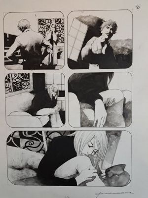 Roi, Corrado - 1 Original page - Dylan Dog & Vasco Rossi "Sally" | Catawiki