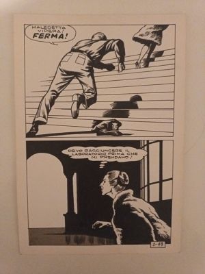 Magnus - 1 Original page - Satanik - n. 1 - La Legge Del Male - 1964 | Catawiki