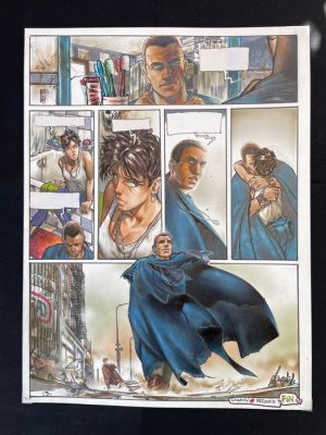 Frezzato, Massimiliano - 1 Original colour page - Margot queen of the night - 1994 | Catawiki