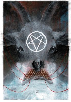 Continue Shopping | THE INFERNALS #1 MARTIN SIMMONDS ORIGINAL COVER ART | Scott’s Collectables