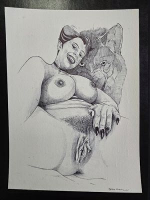 Chavar, Hernàn - 1 Original drawing - altro - Illustrazione originale Ulula - 2025 | Catawiki