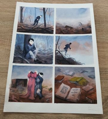 Spruyt, Simon - 1 Original colour page - Le tambour de la Moskova - 2020 | Catawiki