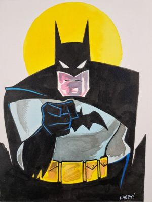 Camarda, Larry - 1 Original colour drawing - Batman | Catawiki