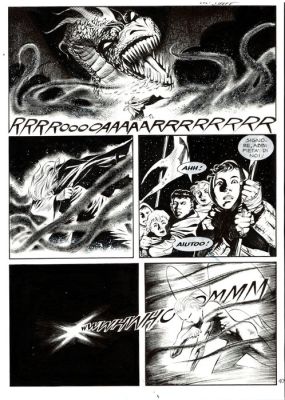 Dotti, Maurizio - 1 Original page - Dampyr Speciale #4 - "il viaggio dei folli" - 2008 | Catawiki