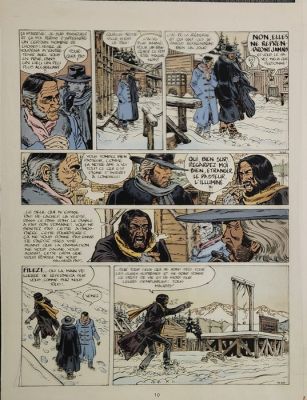 Swolfs, Yves - 2 Bleu de coloriage original - Durango - T07 Loneville | Catawiki