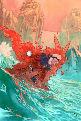 Continue Shopping | NARUTO FULL BODY ON A3 FRANCESCO MOBILI ORIGINAL ART | Scott’s Collectables