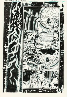 Neil Edwards & Bit - 1 Original page - Dark Avengers - #184
